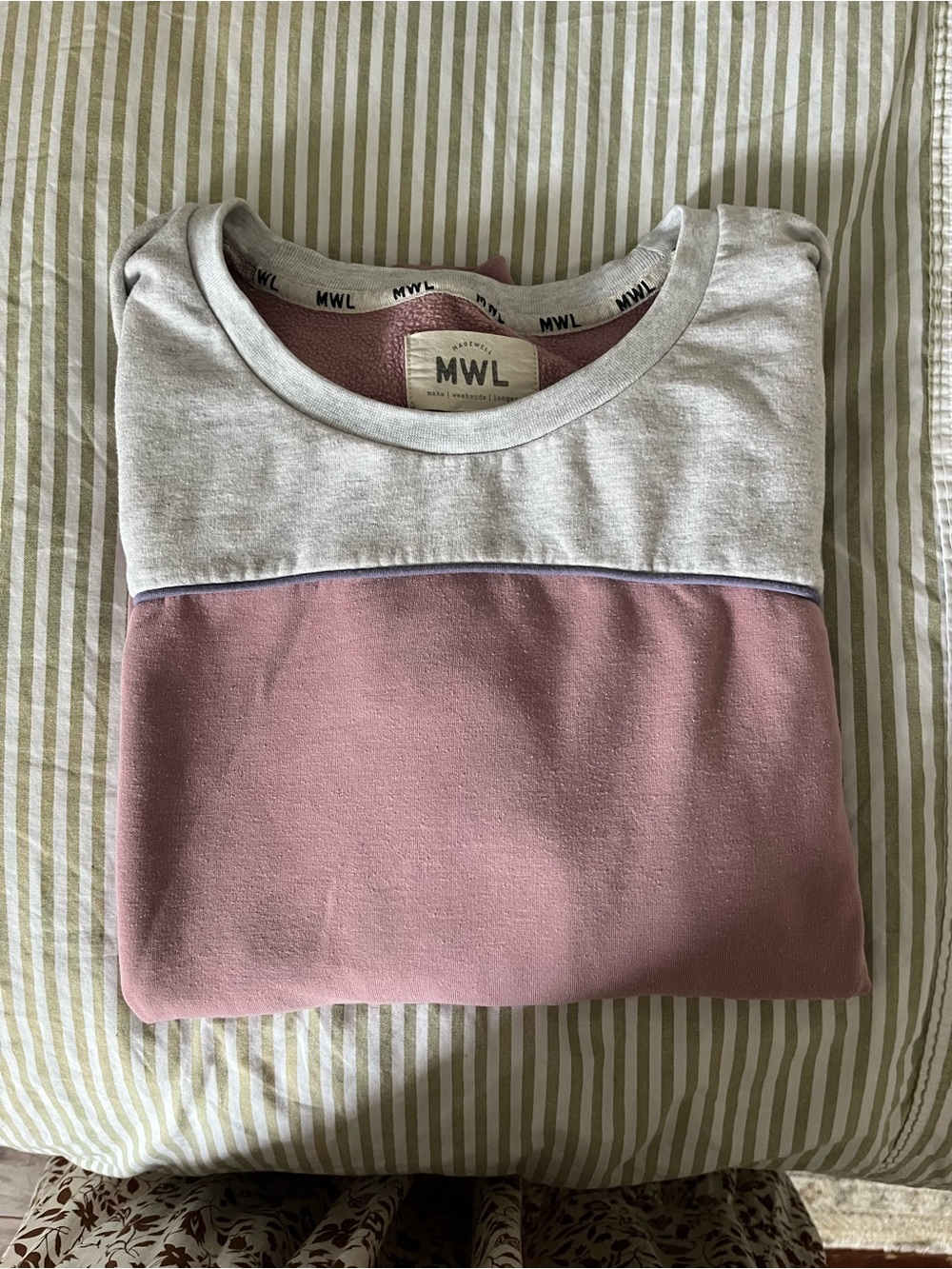 MWL Color Block Sweatshirt